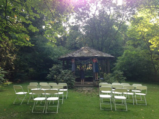 Weekend Wedding at Asheville Botanical Gardens